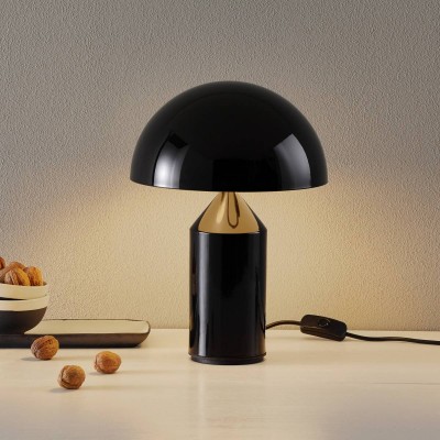 Patricia Large Mushroom Bedside Atollo Table Lamp Patricia Large Mushroom Bedside Atollo Table Lamp