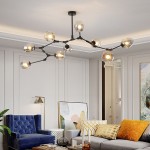Amara Branching Bubble Chandelier