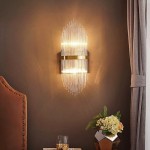 Saanvi Crystal Wall Sconce