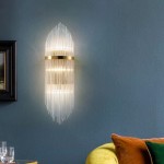 Saanvi Crystal Wall Sconce