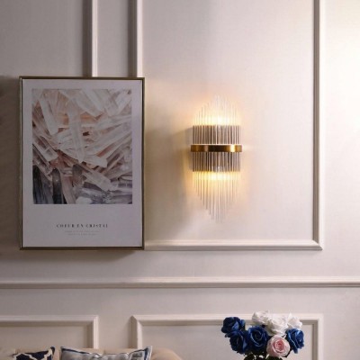 Saanvi Crystal Wall Sconce Saanvi Crystal Wall Sconce