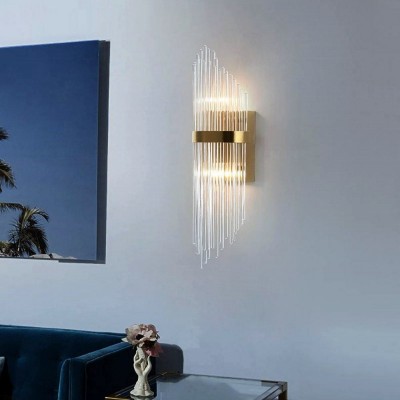 Saanvi Crystal Wall Sconce Saanvi Crystal Wall Sconce