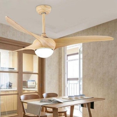 Meher Narcissa Farmhouse Ceiling Fan with Remote and Light