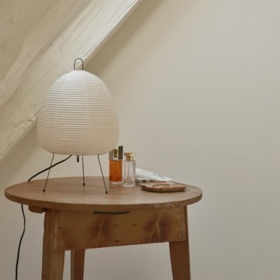 Salvatore Japanese Paper Akari Table Lamp 1A Salvatore Japanese Paper Akari Table Lamp 1A