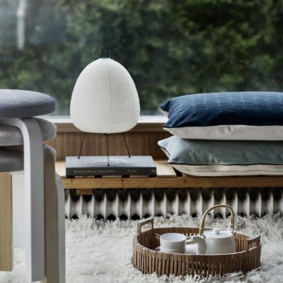 Salvatore Japanese Paper Akari Table Lamp 1A Salvatore Japanese Paper Akari Table Lamp 1A