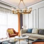 Quade Modern Brass Crystal Chandelier Quade Modern Brass Crystal Chandelier