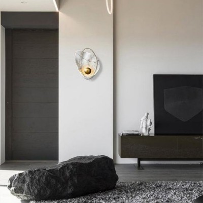 Advaita Bedroom Decorative LED Antique Brass Wall Sconce Advaita Bedroom Decorative LED Antique Brass Wall Sconce