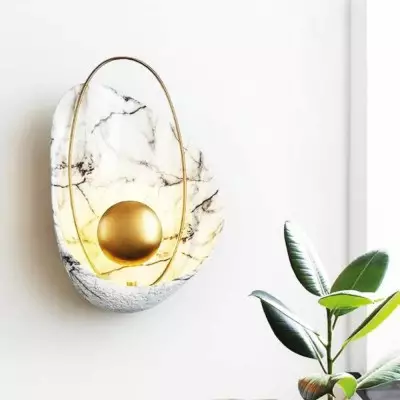 Advaita Bedroom Decorative LED Antique Brass Wall Sconce Advaita Bedroom Decorative LED Antique Brass Wall Sconce