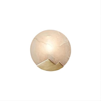 Hudson Pure Copper and Marble Wall Lamp Hudson Pure Copper and Marble Wall Lamp