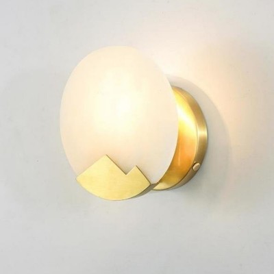 Hudson Pure Copper and Marble Wall Lamp Hudson Pure Copper and Marble Wall Lamp