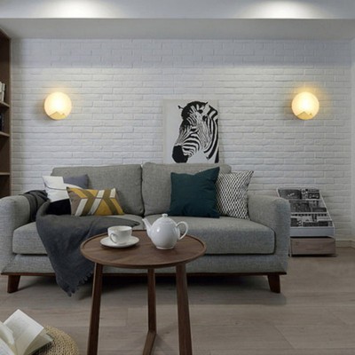 Hudson Pure Copper and Marble Wall Lamp Hudson Pure Copper and Marble Wall Lamp