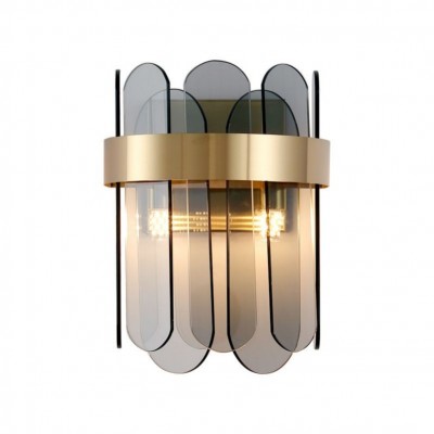 Aashvi Contemporary Wall Sconce With Art Glass Shades Aashvi Contemporary Wall Sconce With Art Glass Shades