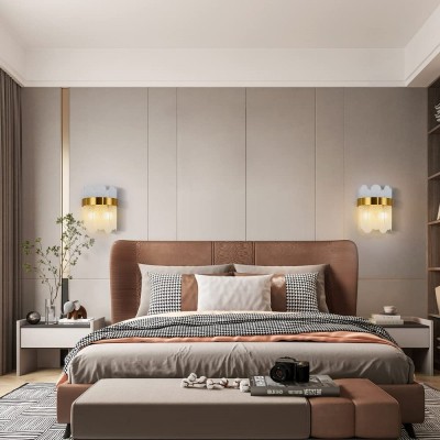 Aashvi Contemporary Wall Sconce With Art Glass Shades Aashvi Contemporary Wall Sconce With Art Glass Shades