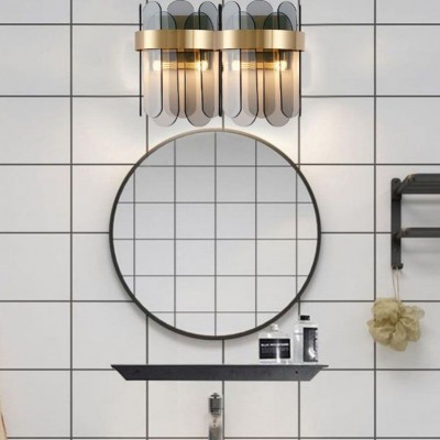 Aashvi Contemporary Wall Sconce With Art Glass Shades Aashvi Contemporary Wall Sconce With Art Glass Shades