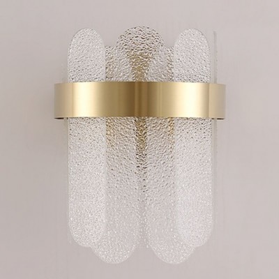 Aashvi Contemporary Wall Sconce With Art Glass Shades Aashvi Contemporary Wall Sconce With Art Glass Shades