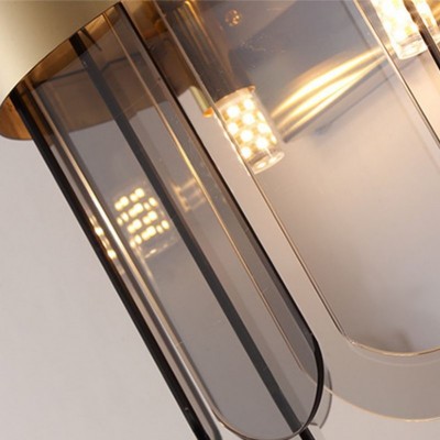 Aashvi Contemporary Wall Sconce With Art Glass Shades Aashvi Contemporary Wall Sconce With Art Glass Shades
