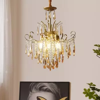 Landon Gold Luxury Crystal Tree Branch Chandelier Landon Gold Luxury Crystal Tree Branch Chandelier