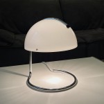 Olivia Bauhaus Bedside Table Lamps With Dome Glass Shades