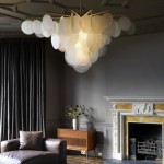 Quincy Modern Round 4-tier Disc Glass Chandelier Quincy Modern Round 4-tier Disc Glass Chandelier