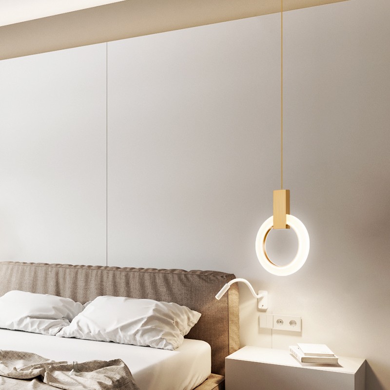 Halo LED Light Pendant Light Ping Lighting