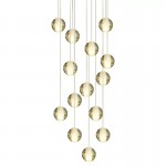 Yara Cluster Crystal Ball Chandelier For Staircases Yara Cluster Crystal Ball Chandelier For Staircases