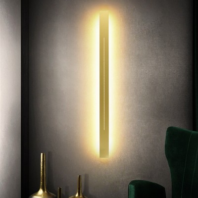 Pari Modern Metal Linear LED Wall Sonce Light Pari Modern Metal Linear LED Wall Sonce Light