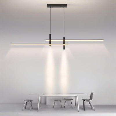 Jaxon Modernist LED Linear Chandelier Jaxon Modernist LED Linear Chandelier