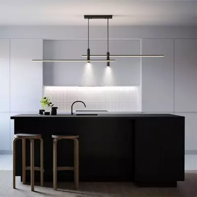 Jaxon Modernist LED Linear Chandelier Jaxon Modernist LED Linear Chandelier