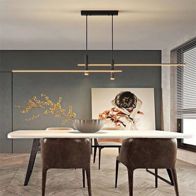 Jaxon Modernist LED Linear Chandelier Jaxon Modernist LED Linear Chandelier