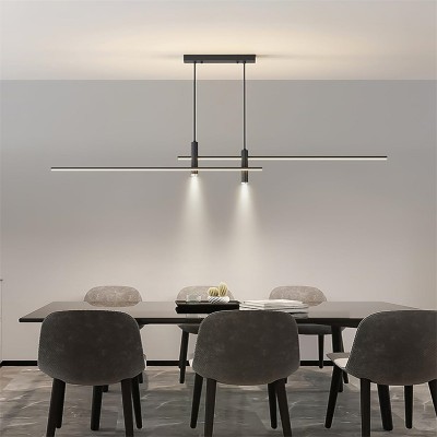 Jaxon Modernist LED Linear Chandelier Jaxon Modernist LED Linear Chandelier