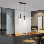 Jaxon Modernist LED Linear Chandelier