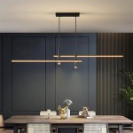 Jaxon Modernist LED Linear Chandelier