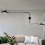 Radha Swing Arm Industrial Modern Wall Sconce
