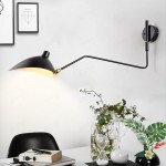 Radha Swing Arm Industrial Modern Wall Sconce