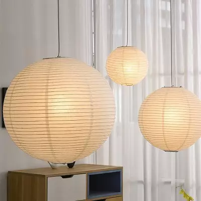 Gianna Japanese Paper Lantern Akari Pendant Lights Gianna Japanese Paper Lantern Akari Pendant Lights