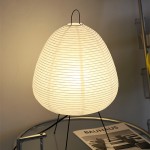 Salvatore Japanese Paper Akari Table Lamp 1A Salvatore Japanese Paper Akari Table Lamp 1A