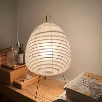 Salvatore Japanese Paper Akari Table Lamp 1A Salvatore Japanese Paper Akari Table Lamp 1A