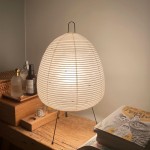 Salvatore Japanese Paper Akari Table Lamp 1A Salvatore Japanese Paper Akari Table Lamp 1A