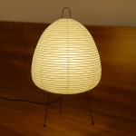 Salvatore Japanese Paper Akari Table Lamp 1A Salvatore Japanese Paper Akari Table Lamp 1A