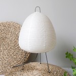 Salvatore Japanese Paper Akari Table Lamp 1A Salvatore Japanese Paper Akari Table Lamp 1A