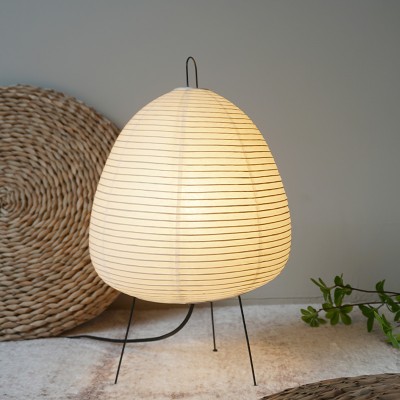 Salvatore Japanese Paper Akari Table Lamp 1A Salvatore Japanese Paper Akari Table Lamp 1A