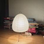 Salvatore Japanese Paper Akari Table Lamp 1A Salvatore Japanese Paper Akari Table Lamp 1A