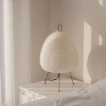 Salvatore Japanese Paper Akari Table Lamp 1A Salvatore Japanese Paper Akari Table Lamp 1A