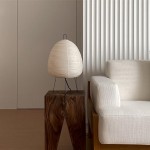 Salvatore Japanese Paper Akari Table Lamp 1A Salvatore Japanese Paper Akari Table Lamp 1A