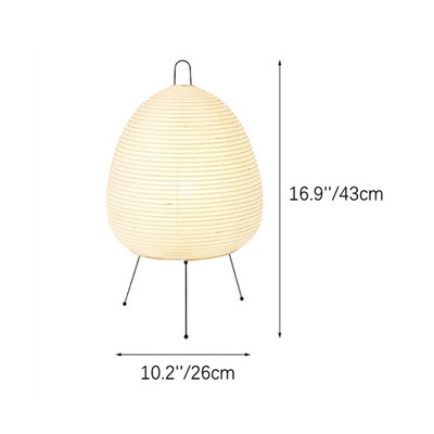 Salvatore Japanese Paper Akari Table Lamp 1A Salvatore Japanese Paper Akari Table Lamp 1A
