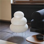 Asmi Miguel Japanese Paper Lantern Akari 24N Table Lamp