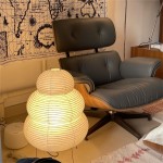 Asmi Miguel Japanese Paper Lantern Akari 24N Table Lamp