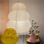 Asmi Miguel Japanese Paper Lantern Akari 24N Table Lamp
