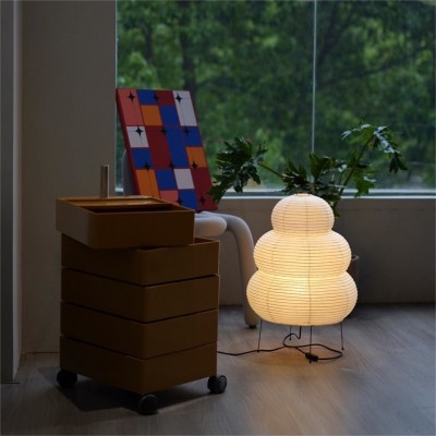 Asmi Miguel Japanese Paper Lantern Akari 24N Table Lamp Asmi Miguel Japanese Paper Lantern Akari 24N Table Lamp