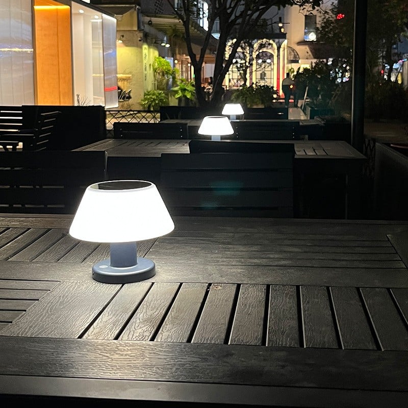 Weatherproof Outdoor Solar Table Lamp Ping Lighting